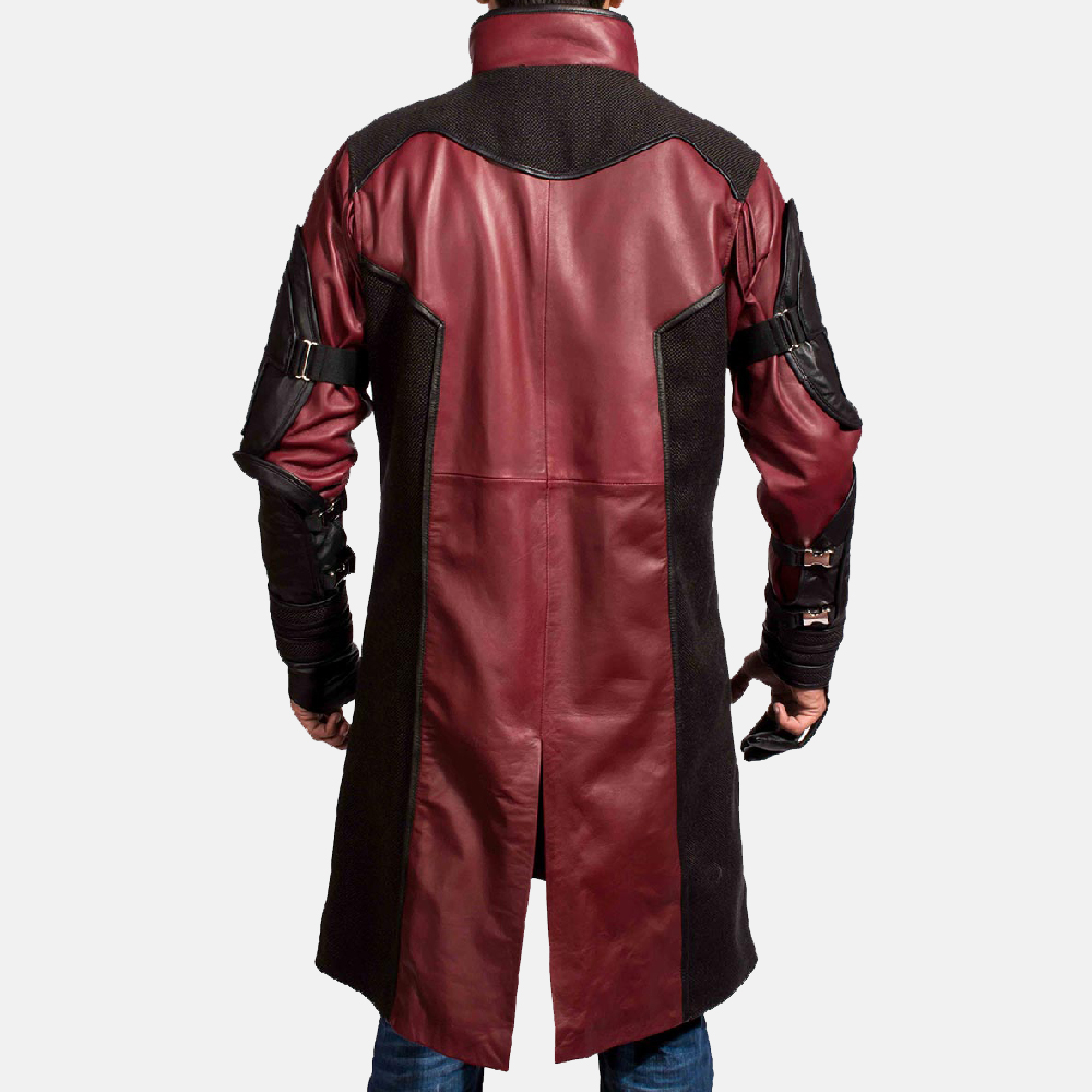 Mens Archer Leather Coat
